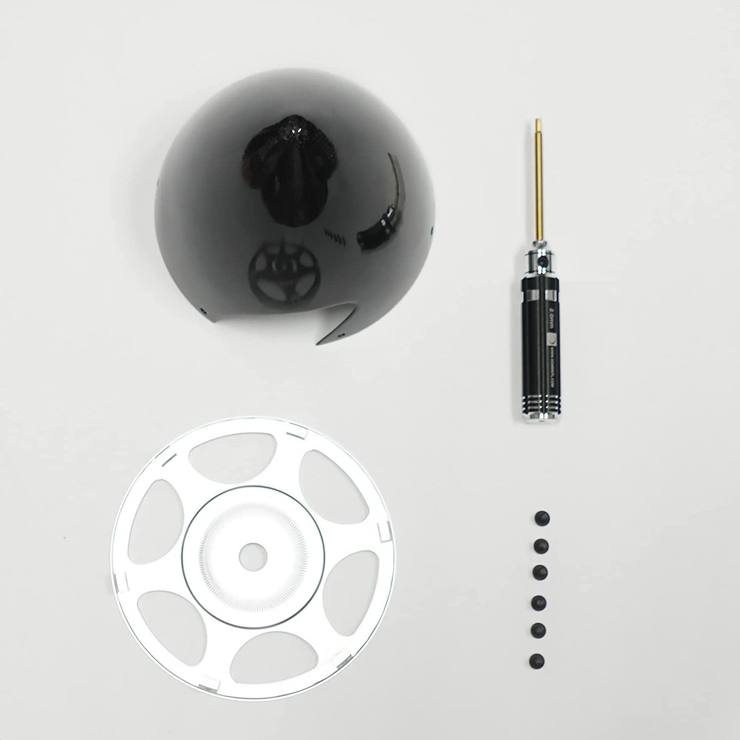 Gas Carbon fiber Spinner 2-Blade