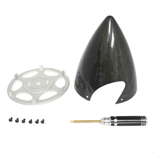 Gas Carbon fiber Spinner 2-Blade Wide Slot