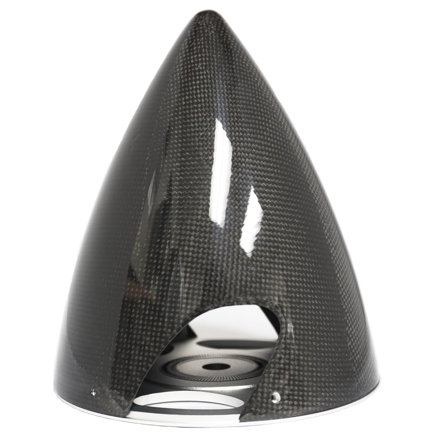 Gas Carbon fiber Spinner 2-Blade Wide Slot