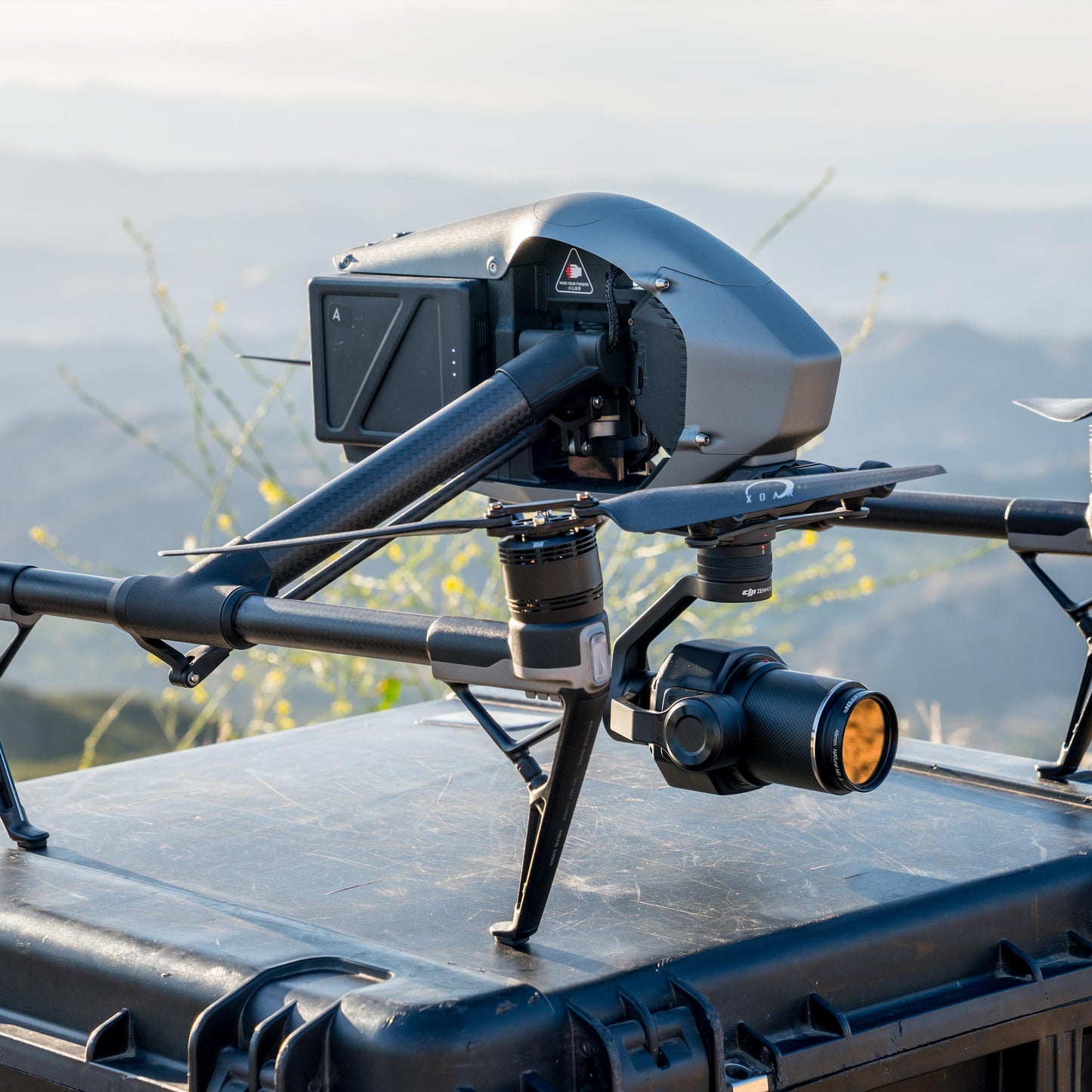 XOAR DJI Inspire 2 Carbon Fiber Folding Propeller Set - 1550