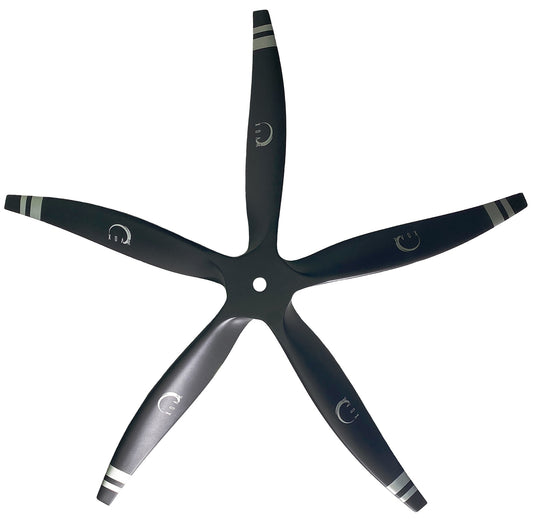 PJU Beechwood 5-Blade RC Props Turbo Propeller Pusher