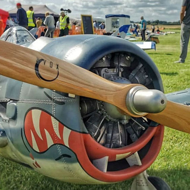 PJA Gas Beechwood RC Props - 19 to 26 Inch