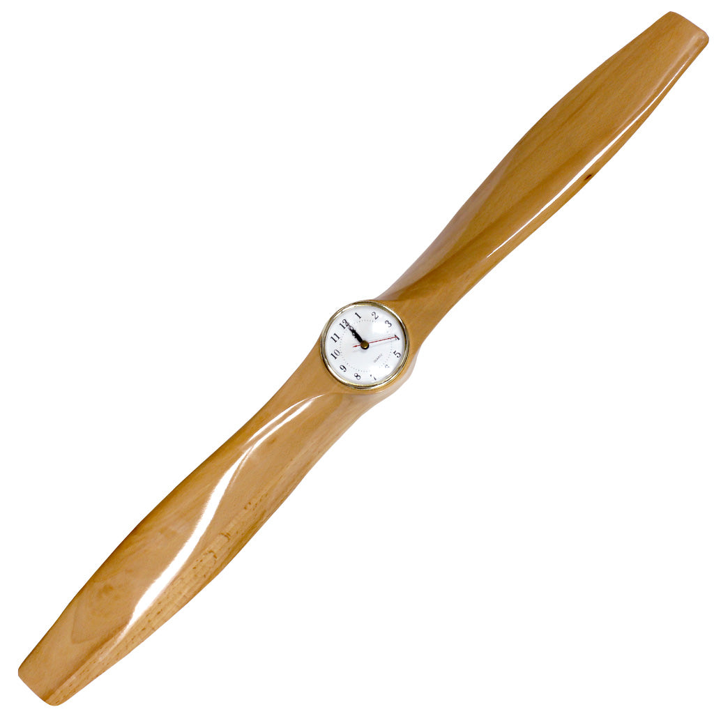 PJO1 35.5 Inch Propeller Clock Wall Decor