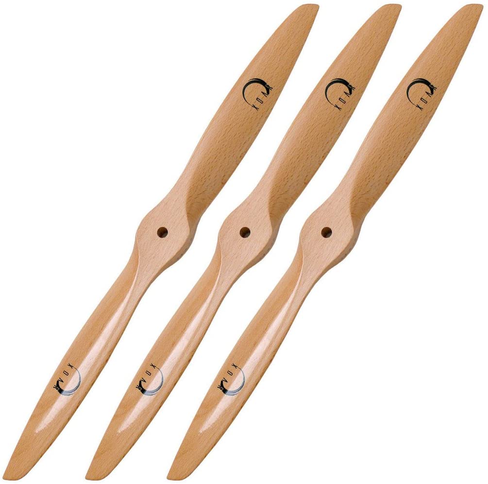 PJA Gas Beechwood RC Props (3 Pack)