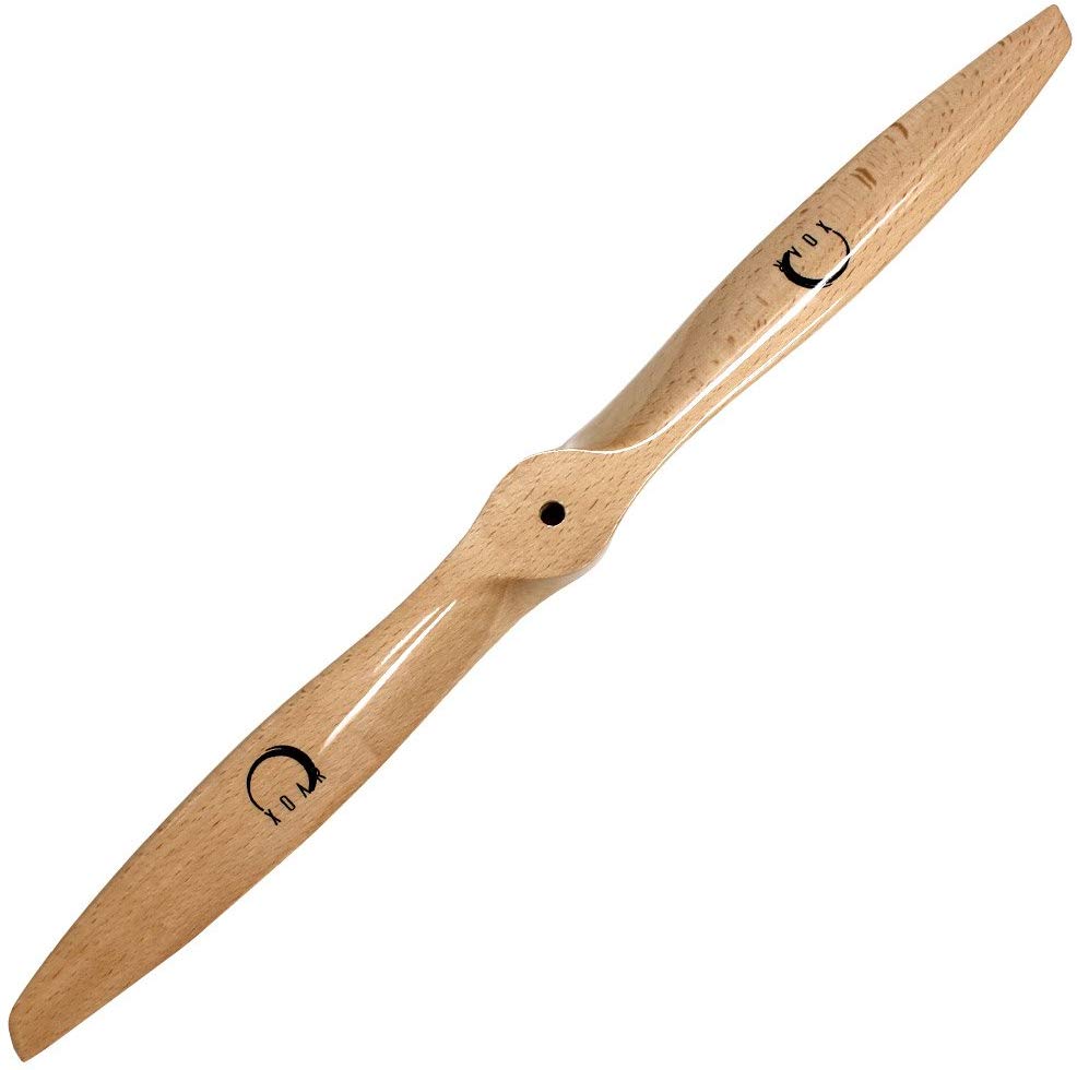 PJA-P Gas Beechwood Pusher RC Props - 9 to 18 Inch