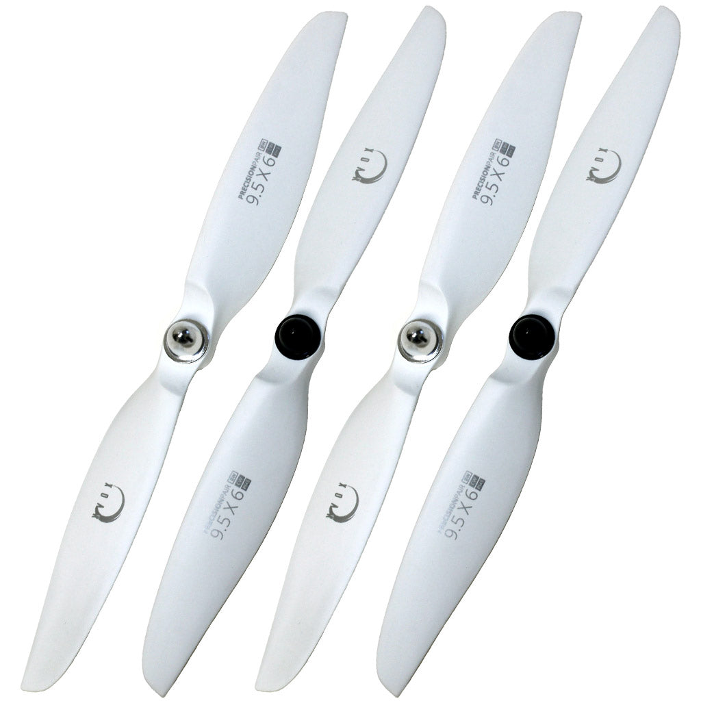 XOAR DJI Phantom 3 & 4 Beechwood Propeller Upgrade Set (White)