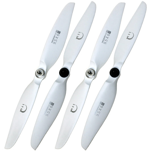 XOAR DJI Phantom 3 & 4 Beechwood Propeller Upgrade Set (Black)