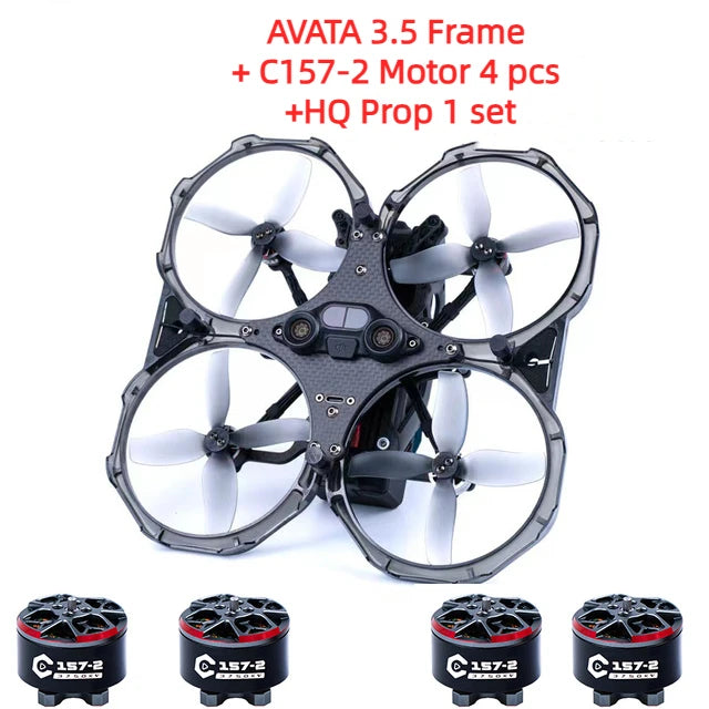 DJI AVATA 3.5 FPV Frame Kit w/ C157-2 Motor 3750KV Upgrade