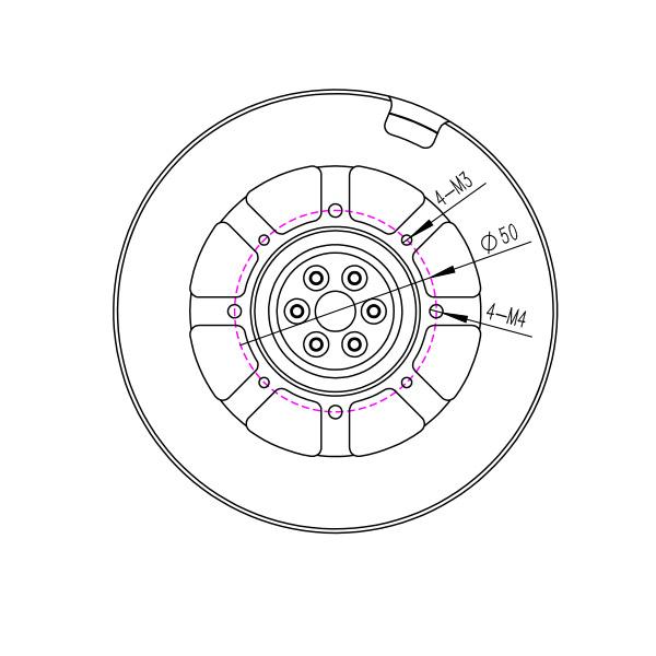 Titan AIR TA110-10 85KV / 100KV Electric Brushless Motor