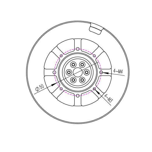 Titan AIR TA110-20 80KV / 93KV Electric Brushless Motor