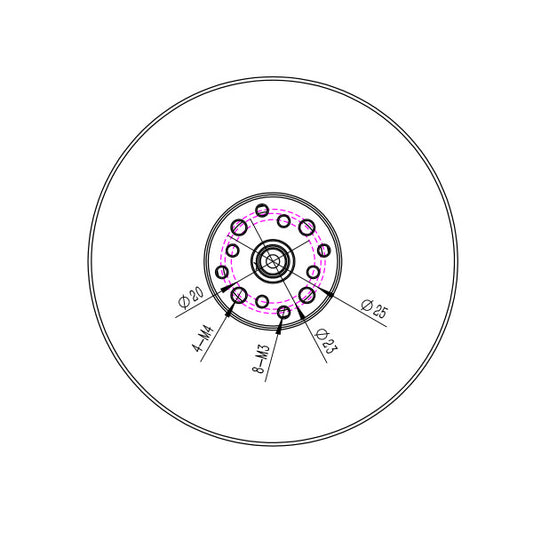 Titan AIR TA8015 100KV Electric Brushless Motor