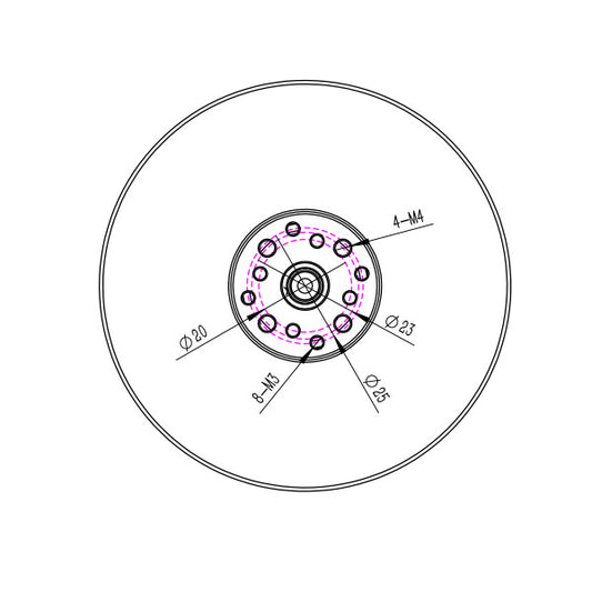Titan AIR TA8020 80KV / 100KV Electric Brushless Motor