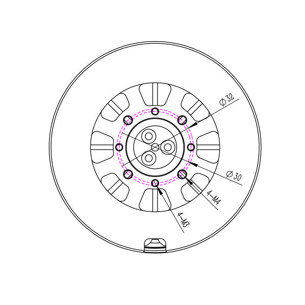 Titan AIR TA8020 80KV / 100KV Electric Brushless Motor