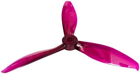 GEMFAN FLASH 5149-3 3-Blade FPV Propeller (Black, Purple, Red, 12pcs - 6 CW + 6 CCW))