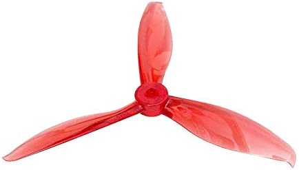 GEMFAN FLASH 5149-3 3-Blade FPV Propeller (Black, Purple, Red, 12pcs - 6 CW + 6 CCW))