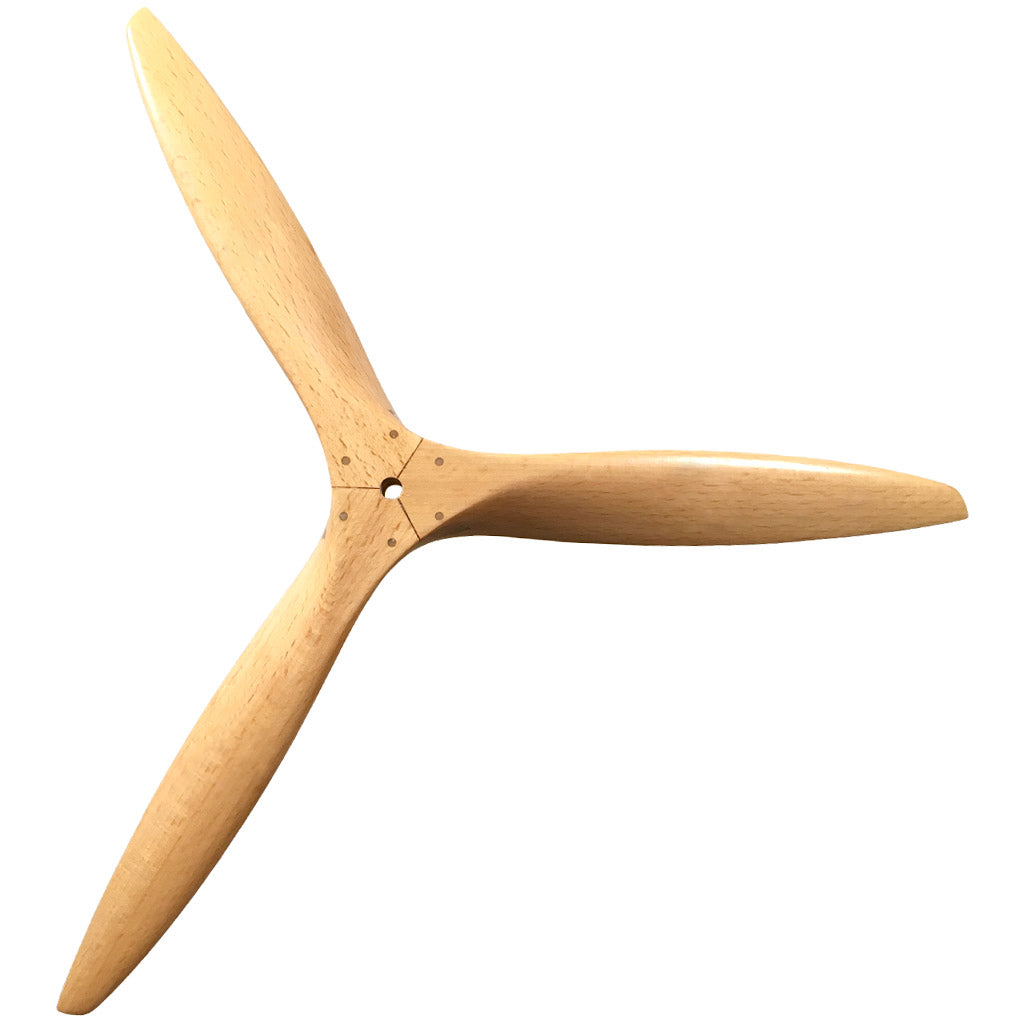 BEA-I Type A 3-Blade Gas Wooden RC Props - 9 to 14 Inch