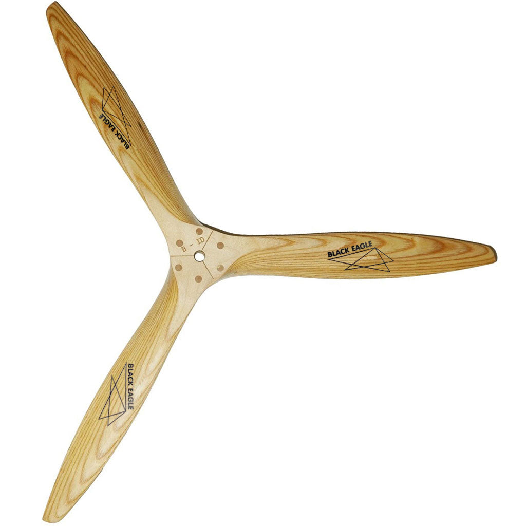 BEA-ID Type A 3-Blade Gas Laminated RC Props - 15 to 32 Inch