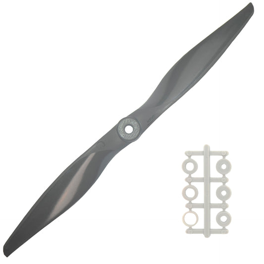 XOAR x Gemfan Vortex Electric Glass Fiber Nylon RC Props - 11 to 16 Inch Pusher (Pack of 2)
