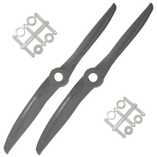 XOAR x Gemfan Vortex Electric Glass Fiber Nylon RC Props - 5 to 10 Inch Pusher (Pack of 2)