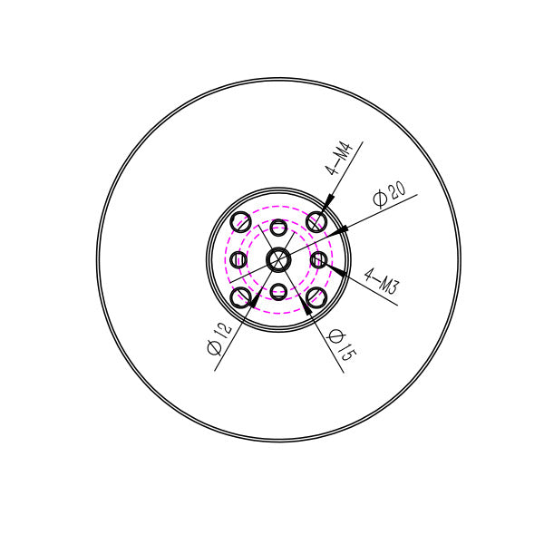 Titan AIR TA6012 130KV / 260KV Electric Brushless Motor